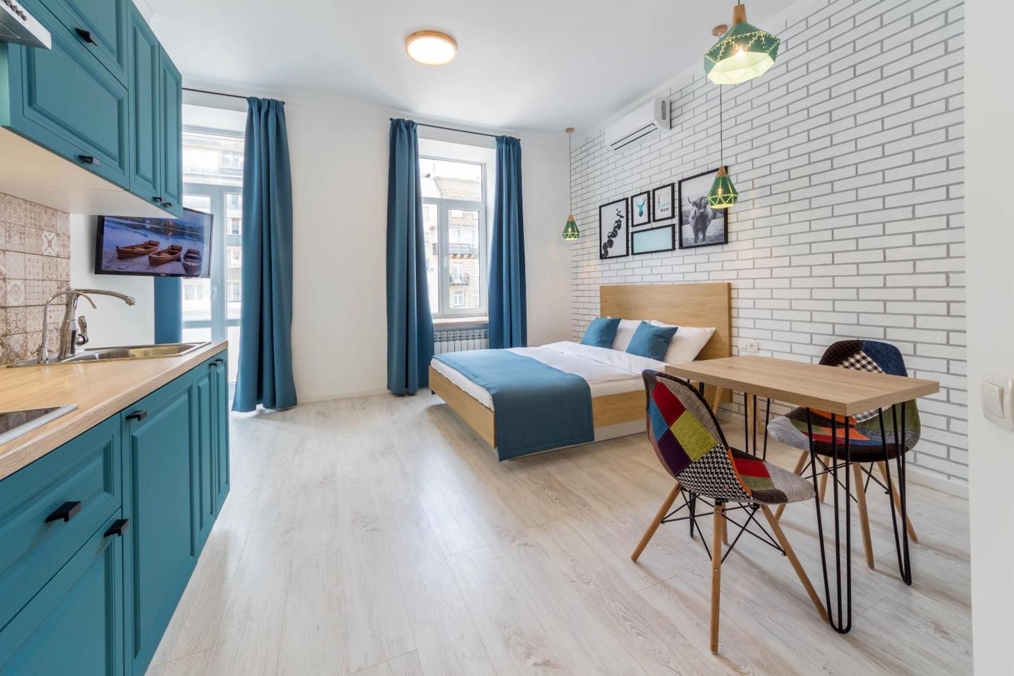 קייב Apartments On Velyka Vasylkivska 47 מראה חיצוני תמונה