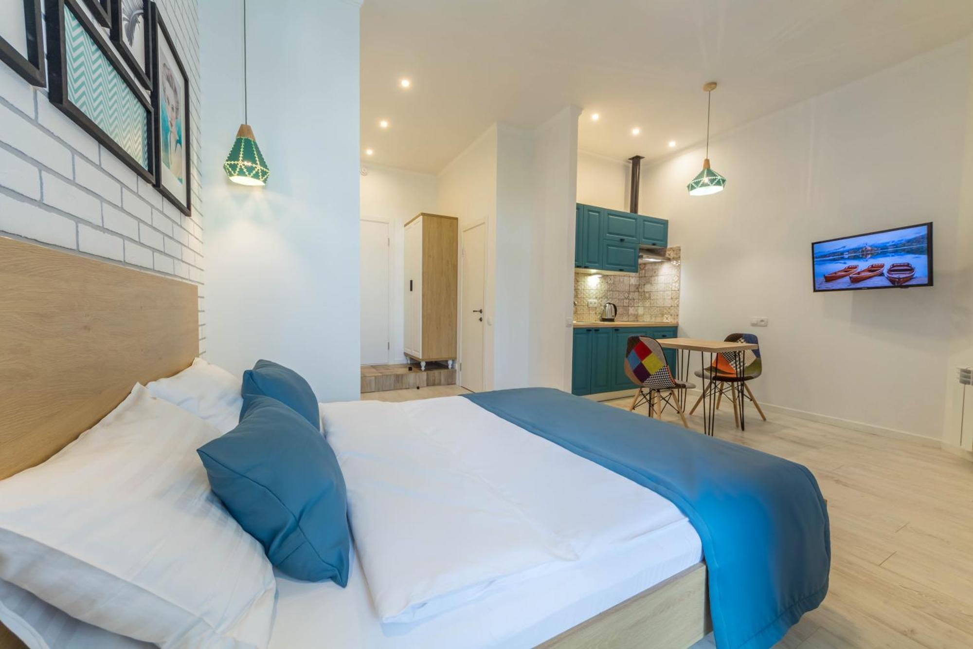 קייב Apartments On Velyka Vasylkivska 47 מראה חיצוני תמונה