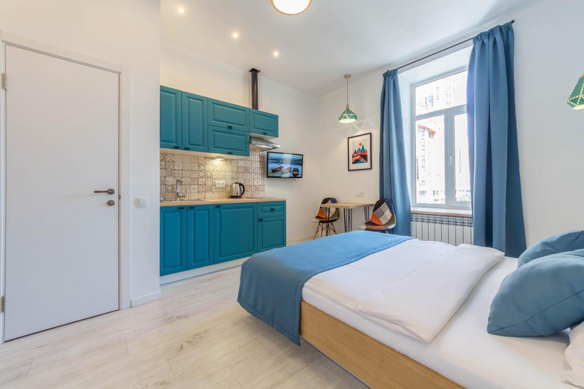 קייב Apartments On Velyka Vasylkivska 47 מראה חיצוני תמונה