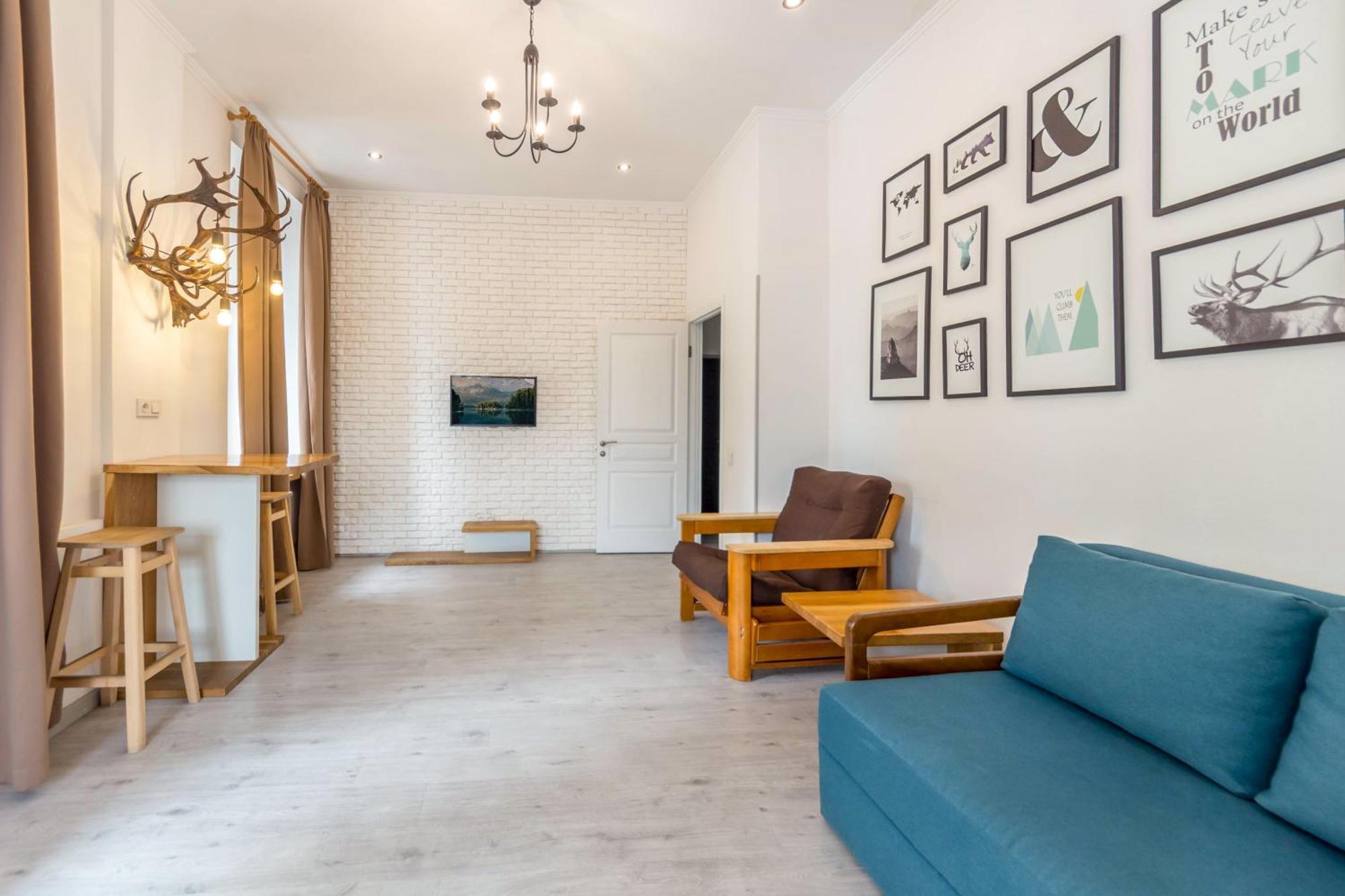 קייב Apartments On Velyka Vasylkivska 47 מראה חיצוני תמונה